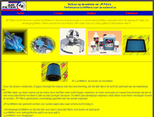 Tablet Screenshot of jrfilters.nl